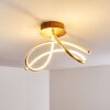 Wengi Plafoniera LED Oro, 1-Luce