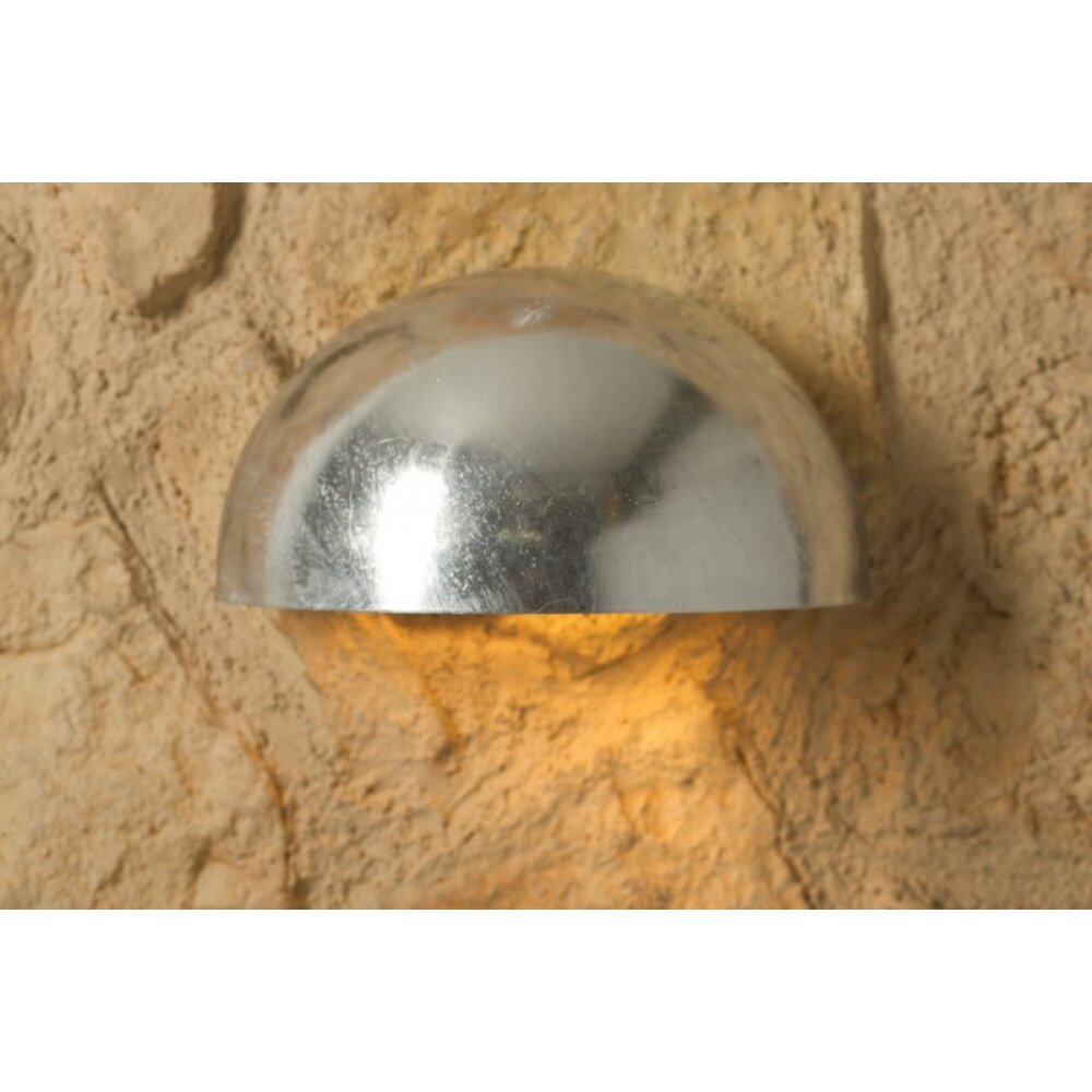 Nordlux Scorpius Applique Acciaio inox, Zincato, 1-Luce