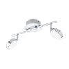 Eglo SALTO Faretto da soffitto LED Cromo, 2-Luci