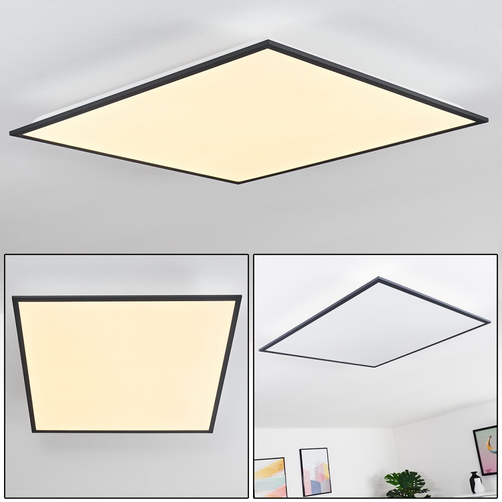 Salmi Plafoniera LED Grigio, Bianco, 1-Luce main product photo