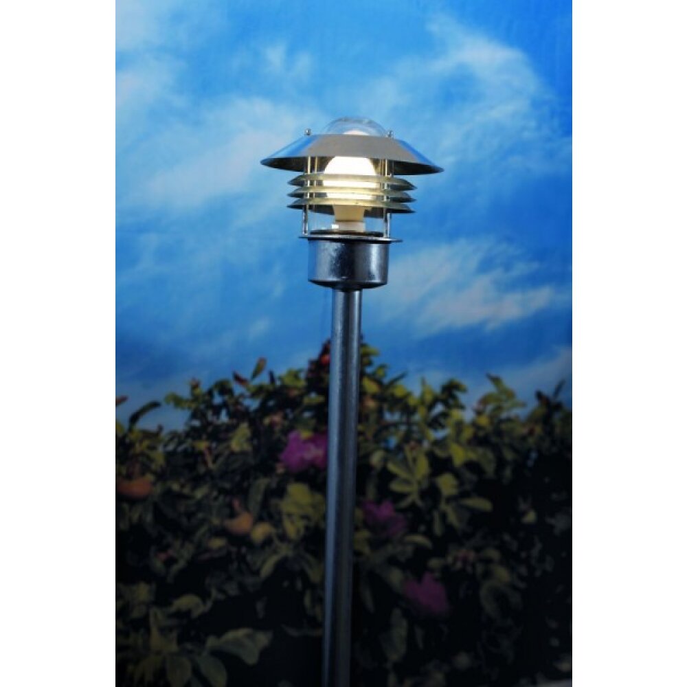 Nordlux VEJERS Lampada da terra per esterno Zincato, 1-Luce main product photo