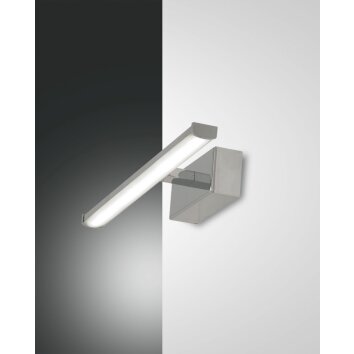 Fabas Luce Nala Applique LED Cromo, 1-Luce