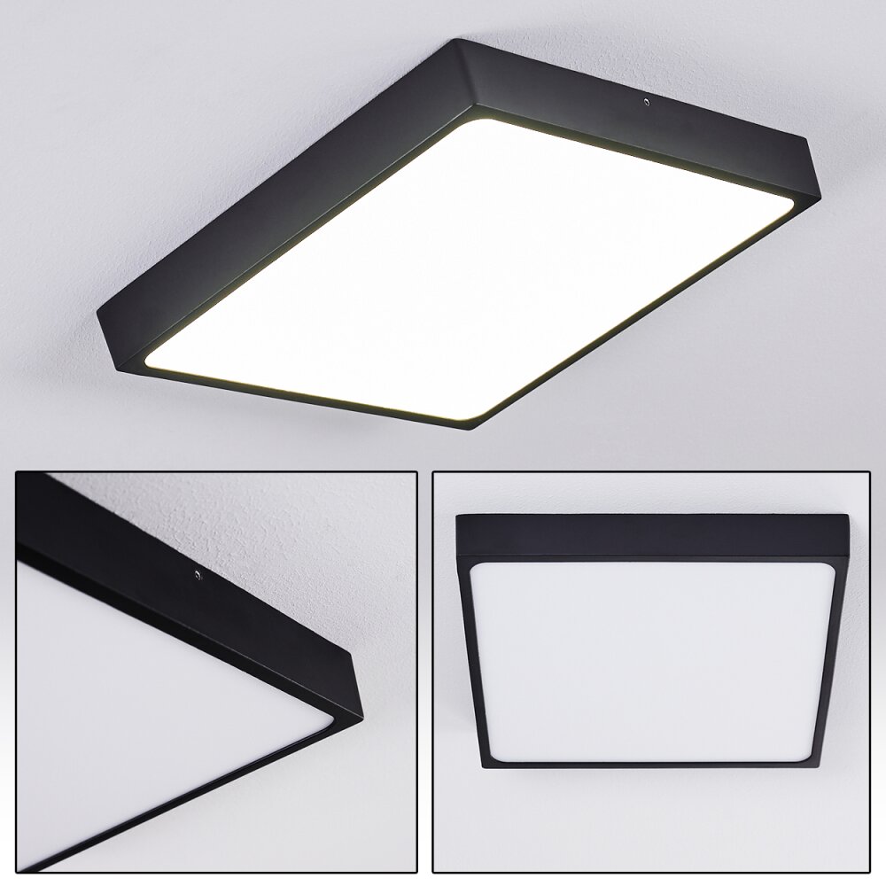 Kragos Plafoniera LED Nero, Bianco, 1-Luce main product photo