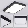 Kragos Plafoniera LED Nero, Bianco, 1-Luce