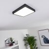 Kragos Plafoniera LED Nero, Bianco, 1-Luce