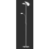 Trio-Leuchten Split Lampada da terra LED Nichel opaco, 1-Luce