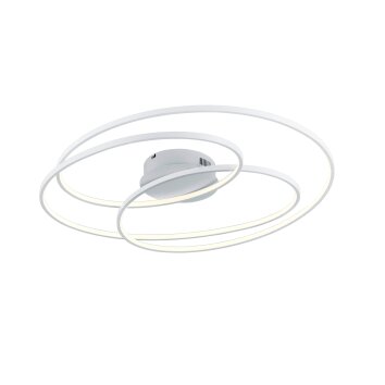 Trio Gale Plafoniera LED Bianco, 1-Luce