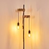 Barbengo Lampada da terra Marrone, Nero, 2-Luci