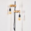 Barbengo Lampada da terra Marrone, Nero, 2-Luci