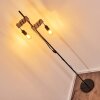 Barbengo Lampada da terra Marrone, Nero, 2-Luci