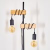 Barbengo Lampada da terra Marrone, Nero, 2-Luci