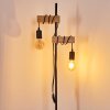 Barbengo Lampada da terra Marrone, Nero, 2-Luci