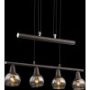 Globo Isla Lampadario a sospensione LED Bronzo, 4-Luci