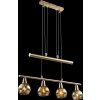 Globo Isla Lampadario a sospensione LED Bronzo, 4-Luci