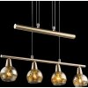 Globo Isla Lampadario a sospensione LED Bronzo, 4-Luci