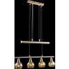 Globo Isla Lampadario a sospensione LED Bronzo, 4-Luci