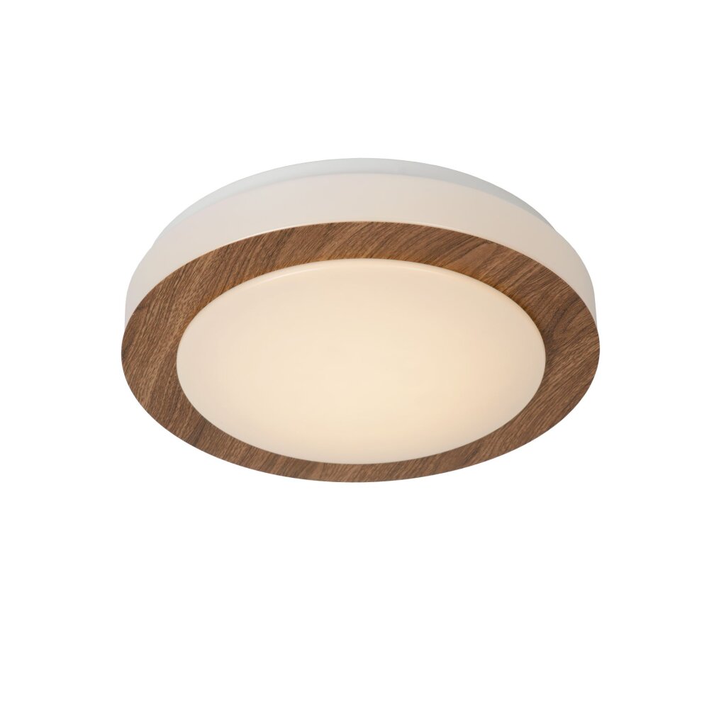 Lucide DIMY Plafoniera LED Legno scuro, 1-Luce main product photo