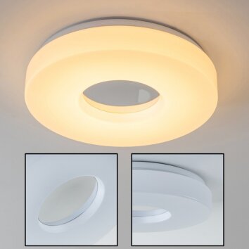 Loris Plafoniera LED Bianco, 1-Luce