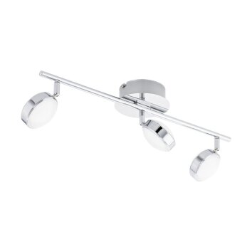 Eglo SALTO Faretto da soffitto LED Cromo, 3-Luci