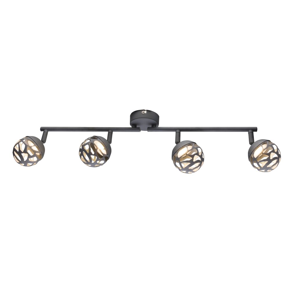 Globo OHIO Faretto da soffitto LED Grigio, 4-Luci main product photo