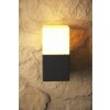 Trio HUDSON Applique per esterno Nero, 1-Luce