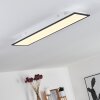 Salmi Plafoniera LED Nero, Bianco, 1-Luce