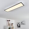 Salmi Plafoniera LED Nero, Bianco, 1-Luce