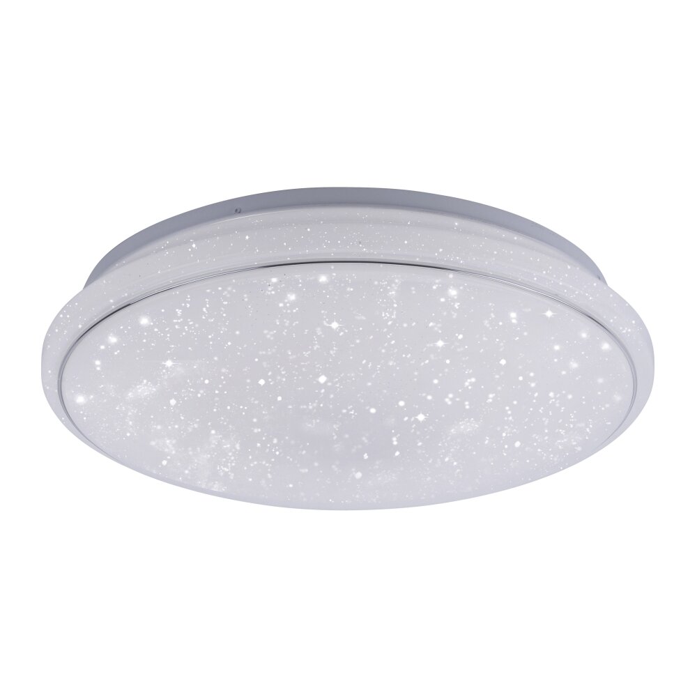 Leuchten Direkt Ls-JUPI Plafoniera LED Bianco, 1-Luce, Telecomando, Cambia colore main product photo