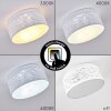 Bandol Plafoniera LED Bianco, 1-Luce