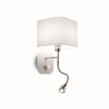 Ideal Lux HOLIDAY Applique LED Bianco, 1-Luce