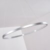 Canisteo Lampadario a sospensione LED Argento, 1-Luce