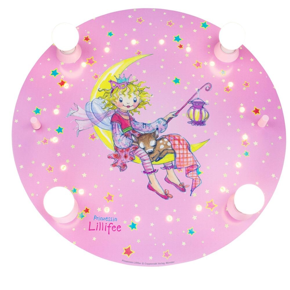 Elobra LATERNENNACHT Plafoniera Fucsia, 4-Luci main product photo