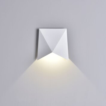 Applique da esterno Mantra TRIAX LED Bianco, 1-Luce