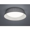 Reality PONTS Plafoniera LED Grigio, 1-Luce