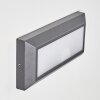 Alkmaar Applique da esterno LED Antracite, 1-Luce
