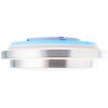 Brilliant Vilma Plafoniera LED Argento, 1-Luce, Telecomando, Cambia colore