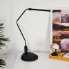 Winnipeg Lampada con pinza LED Nero, 1-Luce