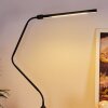 Winnipeg Lampada con pinza LED Nero, 1-Luce