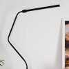 Winnipeg Lampada con pinza LED Nero, 1-Luce