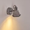 Jonsered Applique LED Grigio, Nero, Effetto pietra, 1-Luce