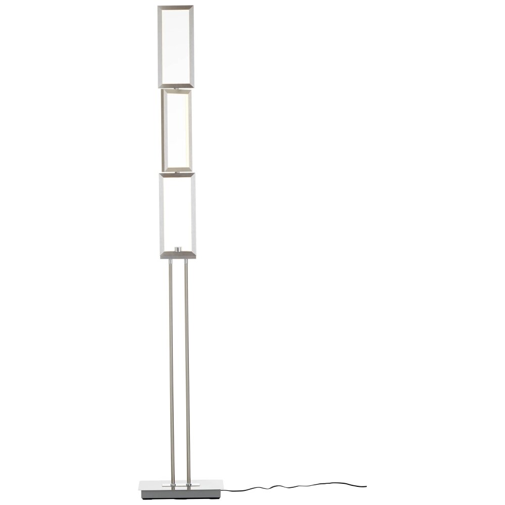 Brilliant Living Tunar Lampada da terra LED Alluminio, 1-Luce main product photo