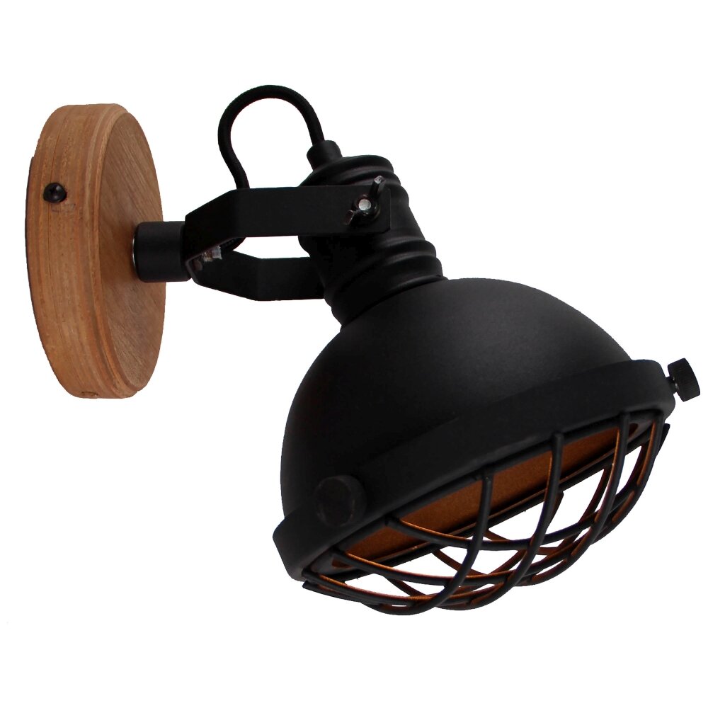 Brilliant Emma Faretto da parete Marrone, Nero, 1-Luce main product photo