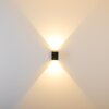 Orsa Applique da esterno LED Nero, 2-Luci