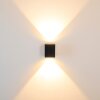 Orsa Applique da esterno LED Nero, 2-Luci