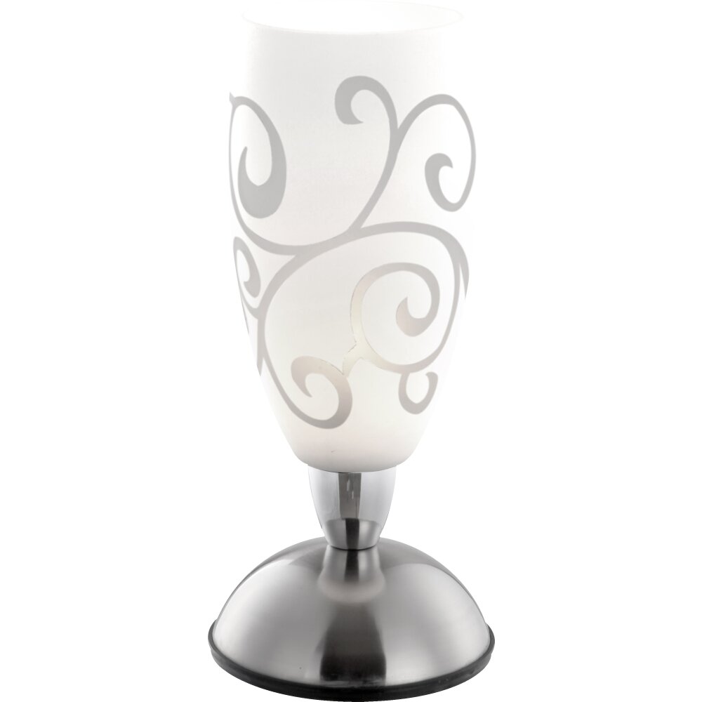 Globo AURIGA Lampada da tavolo Cromo, Nichel opaco, 1-Luce main product photo