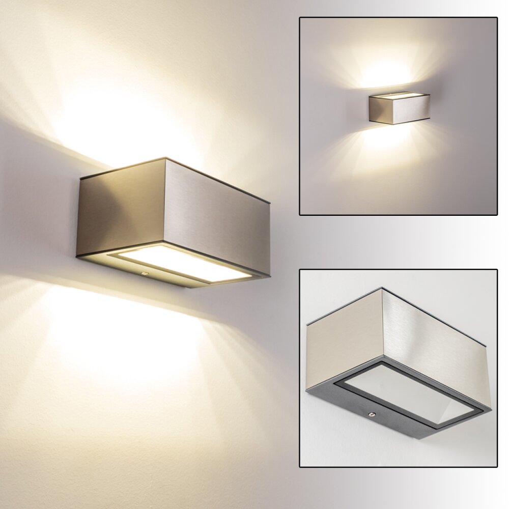 Spider Applique da esterno LED Acciaio inox, 1-Luce main product photo