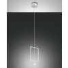 Fabas Luce Sirio Lampada a Sospensione LED Bianco, 1-Luce