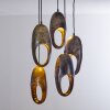 Lamington Lampadario a sospensione Nero, Argento, 5-Luci