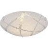 Globo Plafoniera LED Cromo, 1-Luce