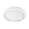 Eglo CAPASSO-C Plafoniera LED Bianco, 1-Luce, Cambia colore